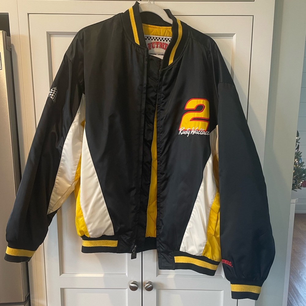 Nutmeg Rusty Wallace NASCAR racing jacket. Excellent condition